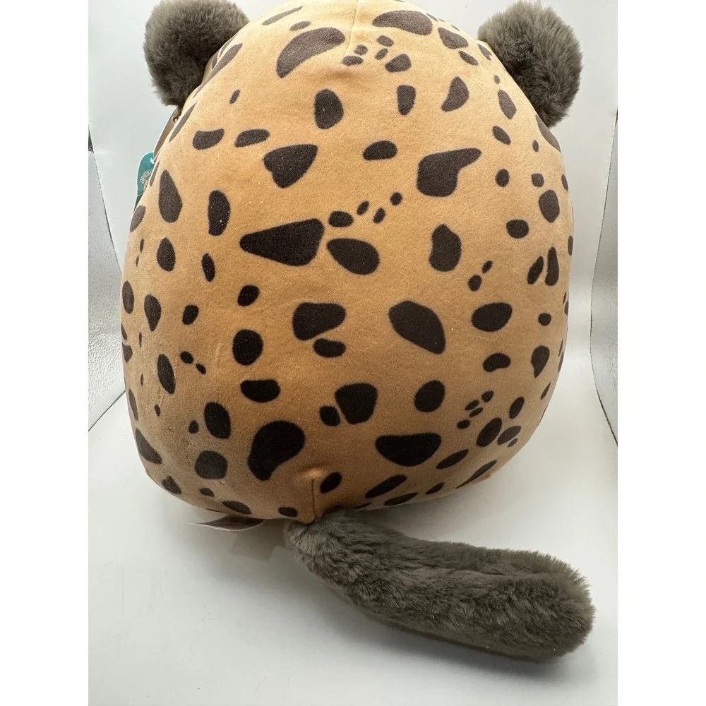 Squishmallows‎ Kei Leopard Cheetah Plush Toy Kellytoy 11 Inch